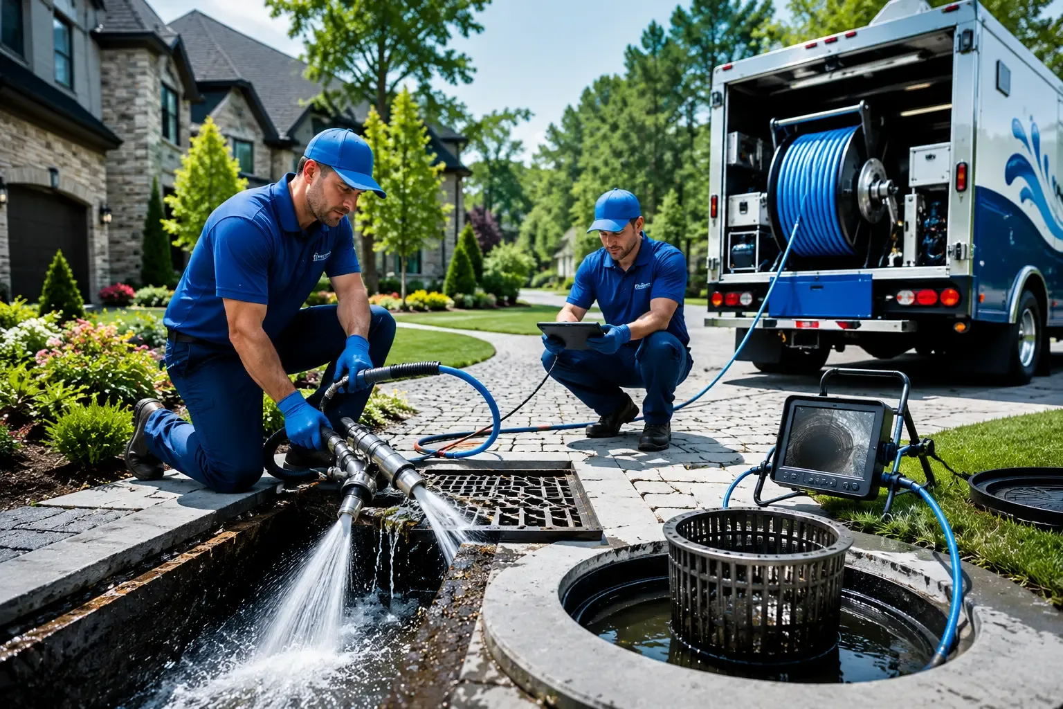 Local outdoor drain cleaning professionals in Florham Park, NJ